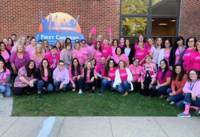First Children School Staff Breast Cancer Awareness Month 2019